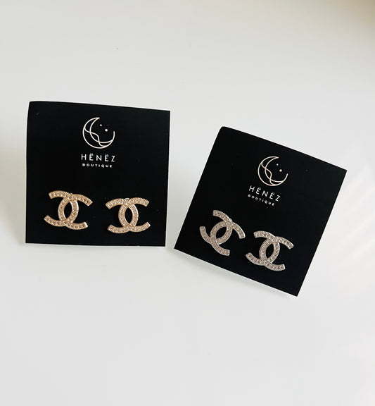 Channel earrings